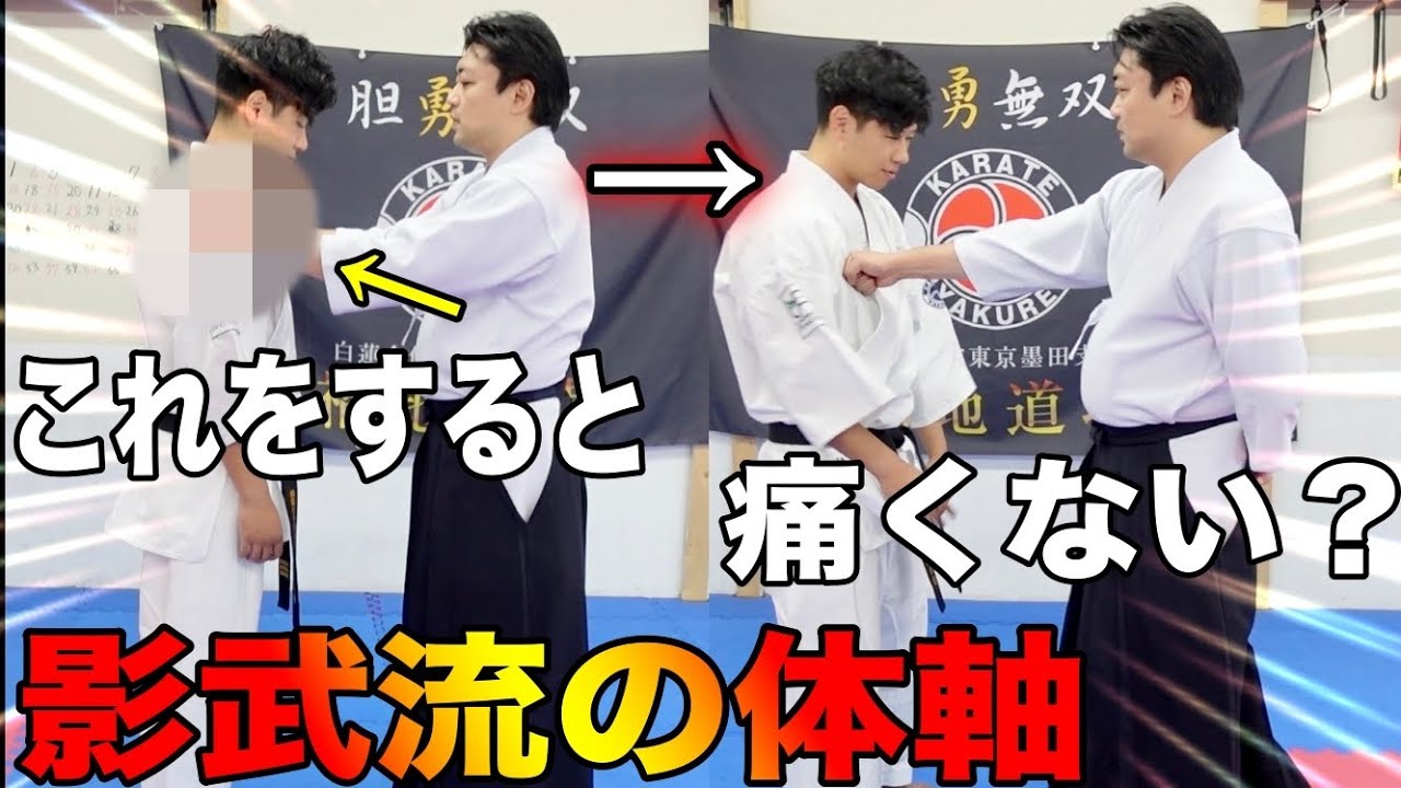 【影武流】に伝わる【流しの技術】で突きをもらったら目から鱗すぎた