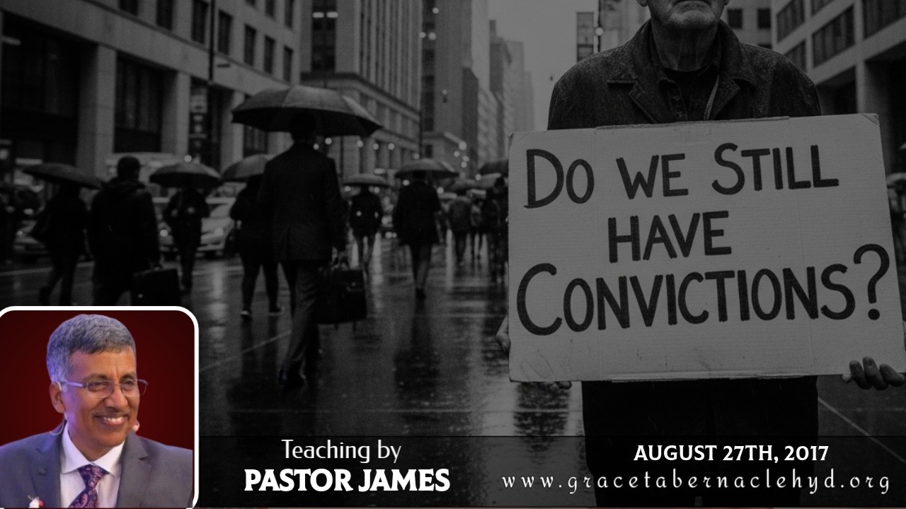 Do we still have convictions?