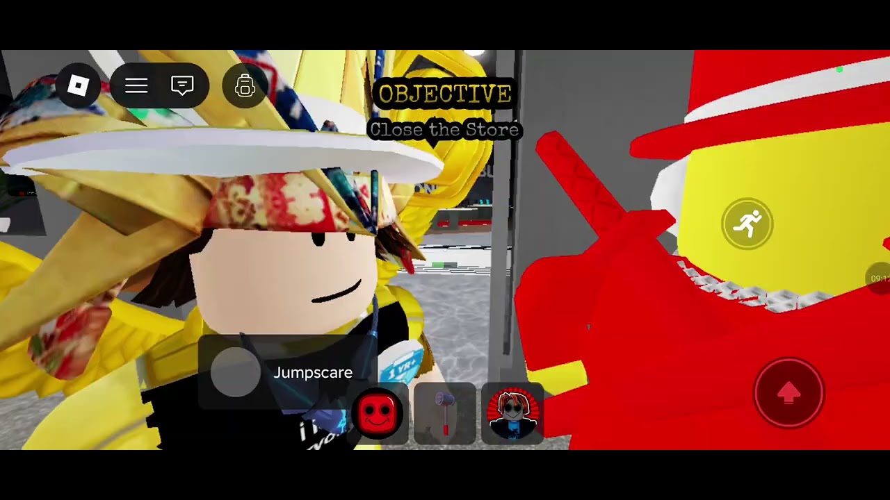 Trying to survive a ROBLOX phone store