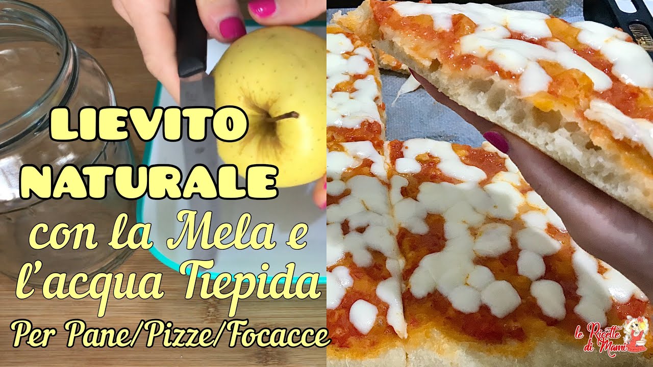 LIEVITO NATURALE FATTO IN CASA PER PANE/PIZZE/FOCACCE -Lievito di birra introvabile?PROVATE QUESTO😉