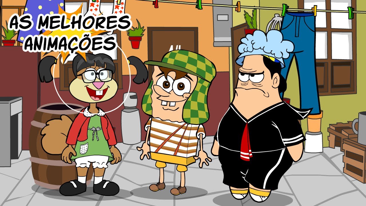 Chaves Esponja - Compilado das melhores Animações 1ª temporada
