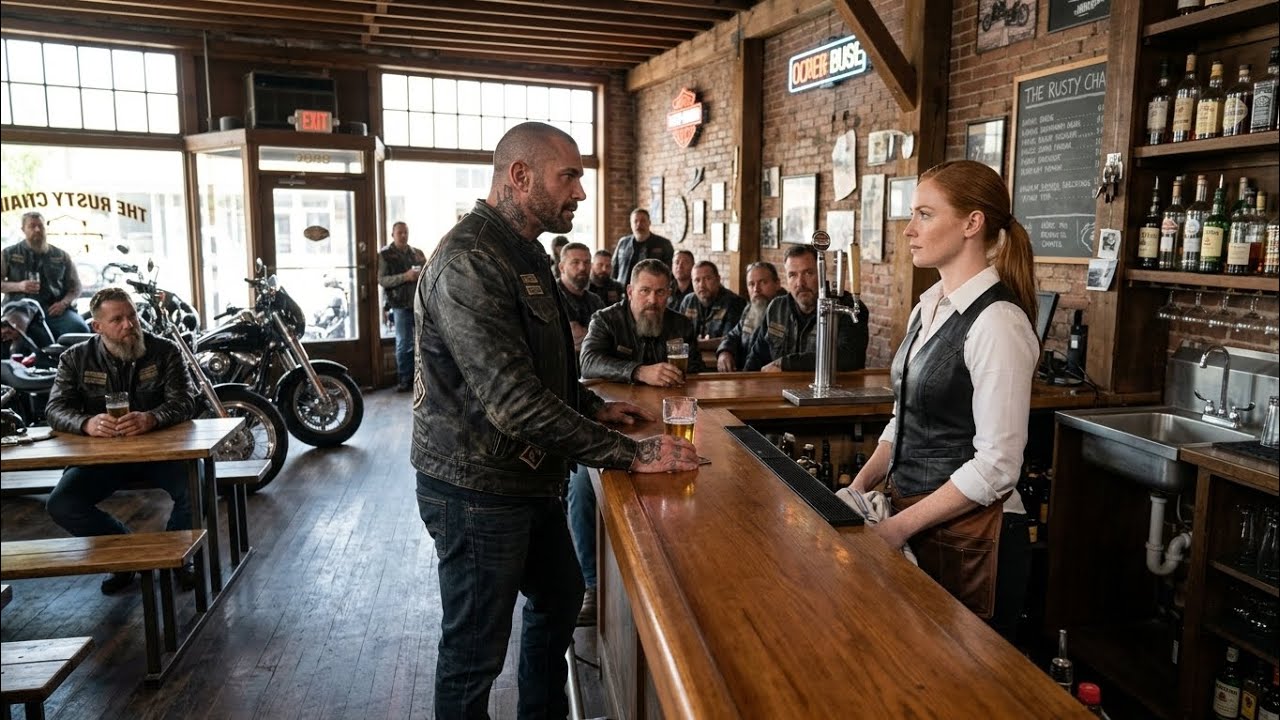 “No One Dared Work at the Biker Bar… Until She Walked In”