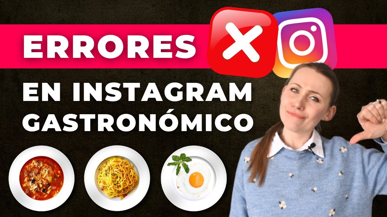 ❌ Que NO PUBLICAR en INSTAGRAM de tu Restaurante o Pastelería