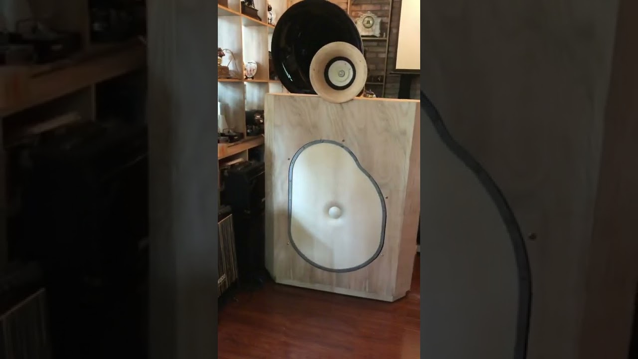 2 ways field coil styrofoam elephant ear drivers + 8 inches wood cone field coil drivers, 245 tubes