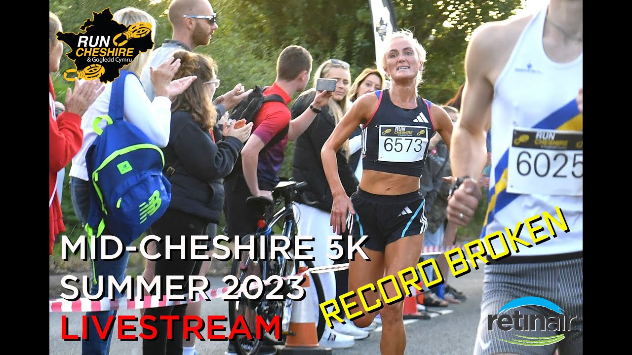 Mid-Cheshire 5k Summer 2023 - England Athletics 5k Road Race Championship - COURSE RECORD BROKEN!!!