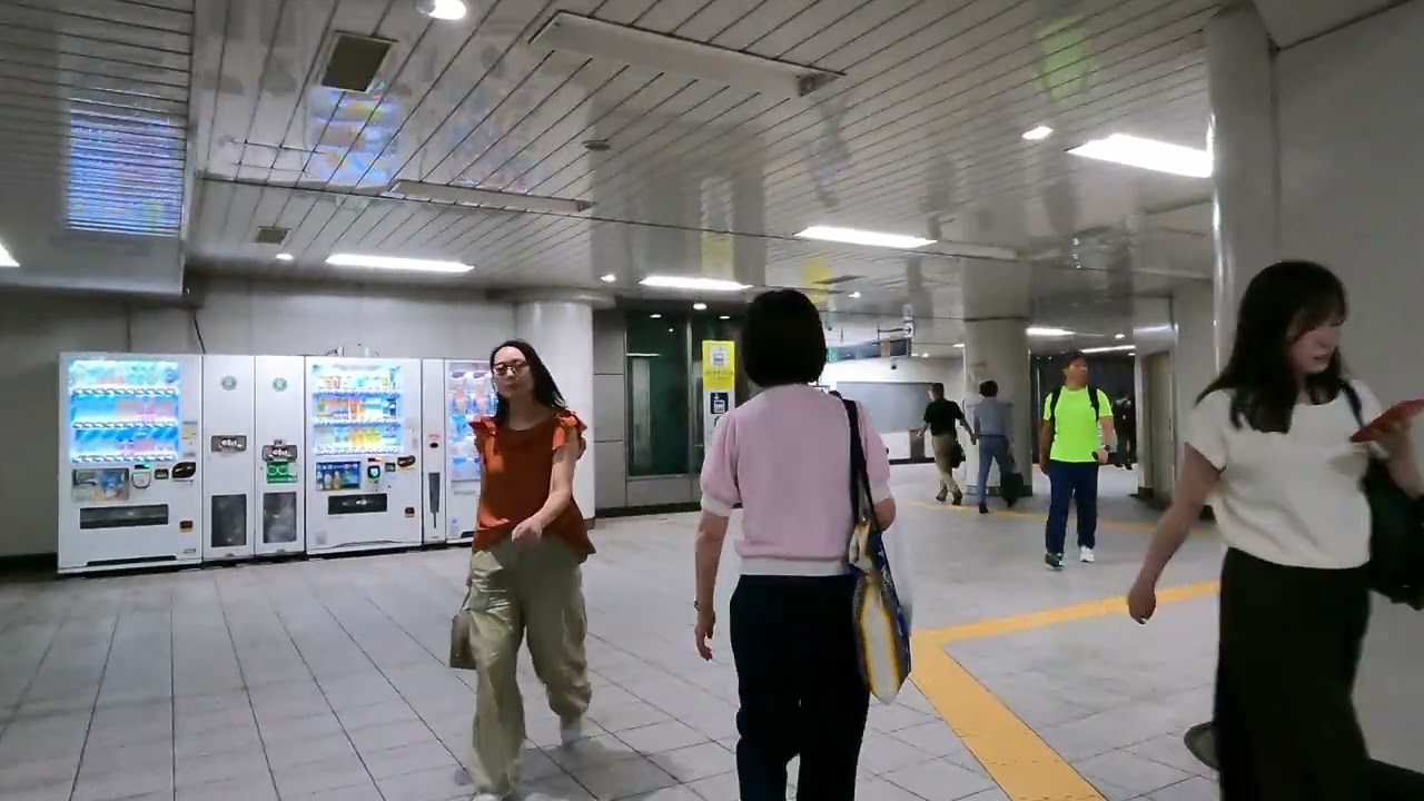 国会議事堂前駅 - 東京地下鉄散歩 #2 | Kokkai-gijidomae Station M14 - Tokyo Subway Walks | Japan 4K ASMR