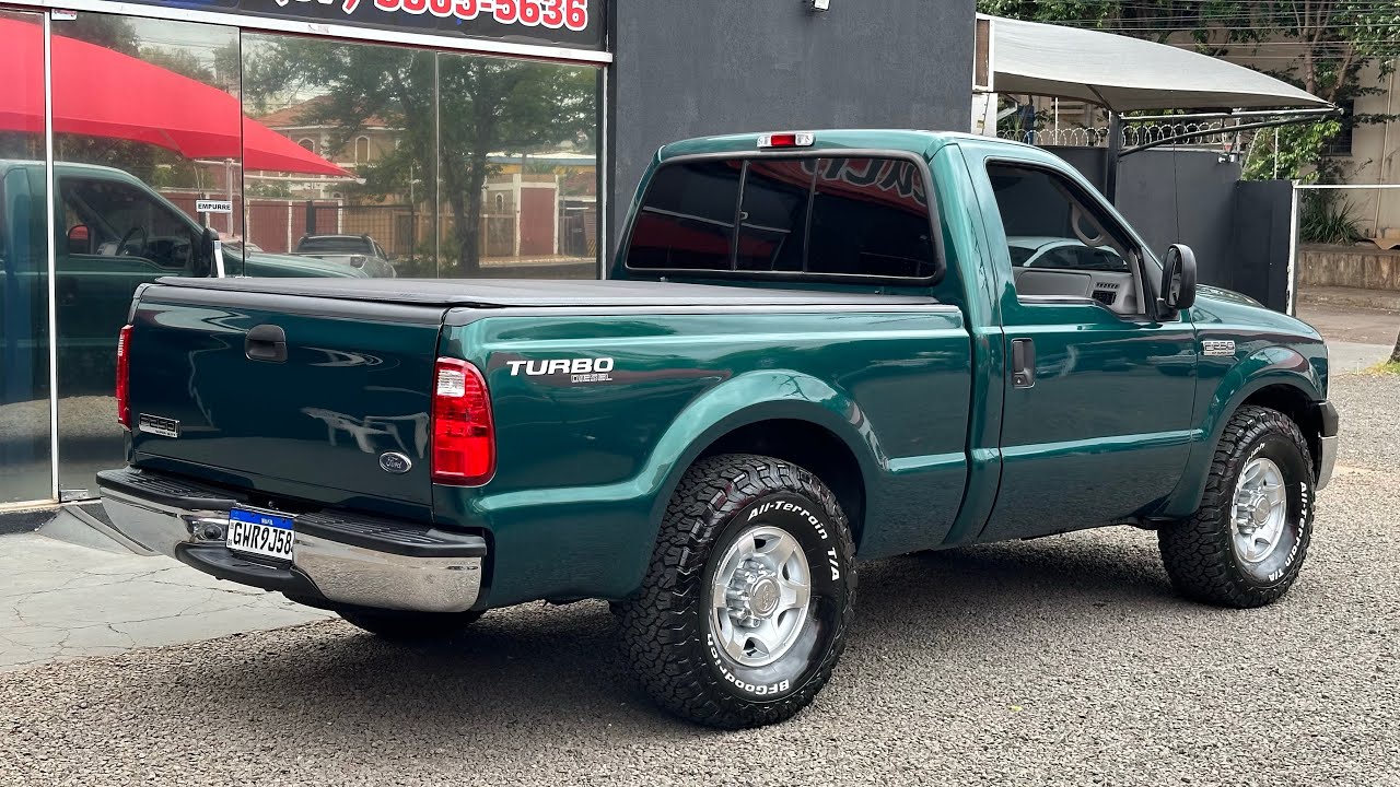 ACELERANDO FORTE UMA F250 COM ESCAPE DIRETO E PNEU 315
