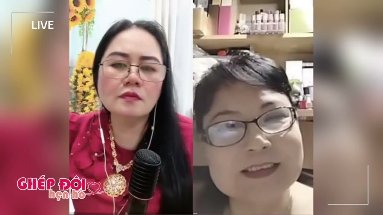 Thắm ghép đôi. Thắm nói bộ bà đẹp lắm hả  làm quá