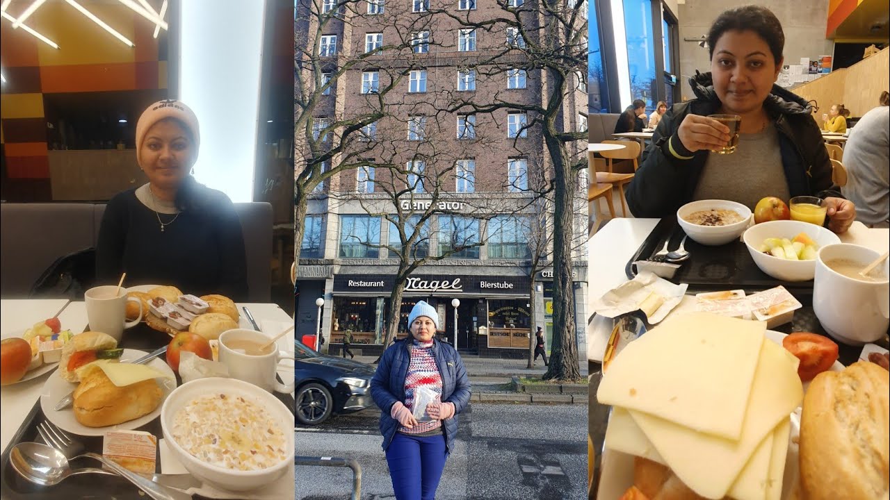 Stay @ Generator Hostel 🏨 with Breakfast🍱 || Hamburg City Day Tour 🚍 ||Germany🇩🇪 ||Smitha Srikant🇮🇳