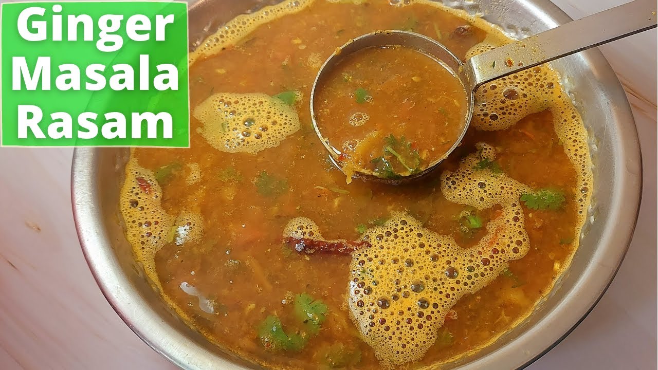 Immunity boosting Ginger rasam |  Ginger Rasam | rasam recipe | Abithas Kitchen |