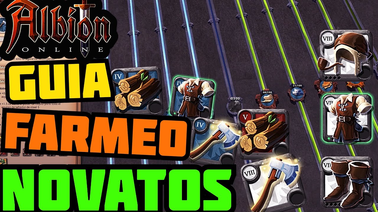 ¿Cómo Funciona el Farmeo? | Albion Online Guía de Farmeo