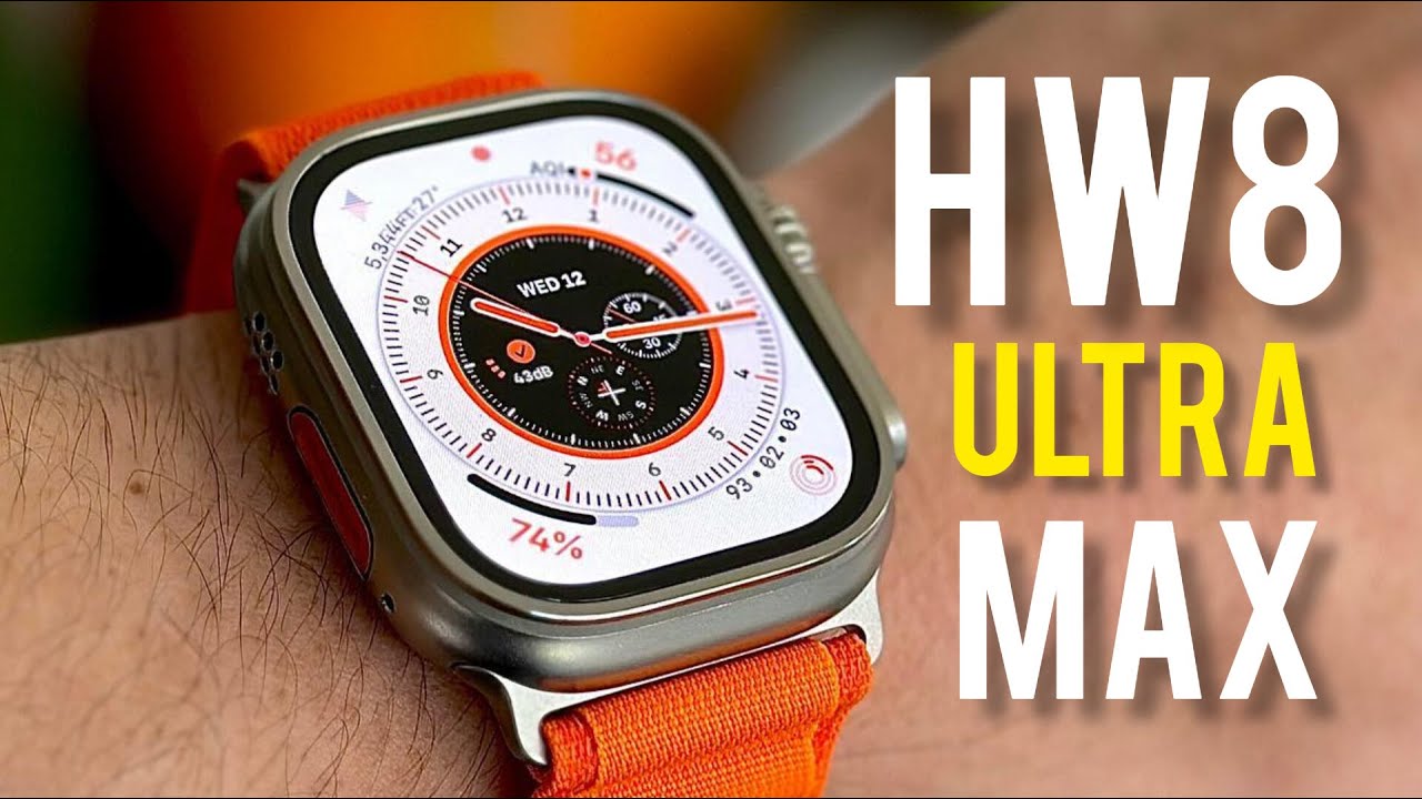 Conhecendo o Smartwatch HW8 ULTRA MAX | UNBOXING, REVIEW | ASSISTA ANTES DE COMPAR!