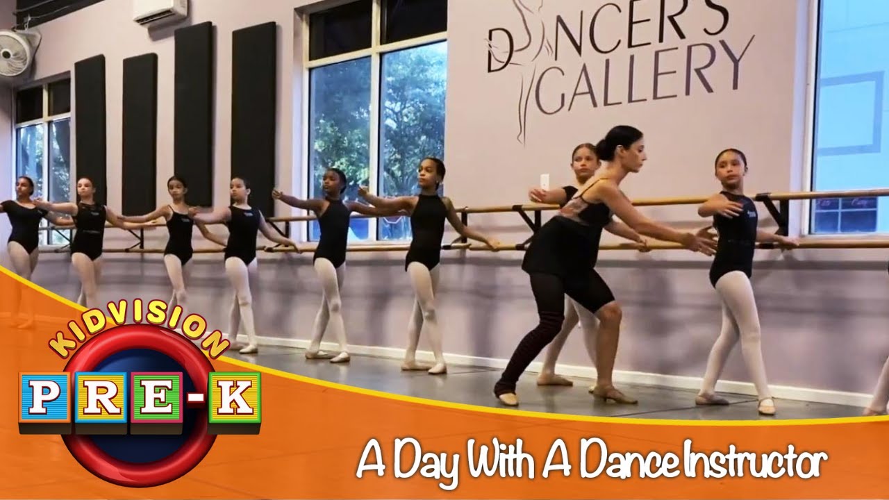 A Day With a Dance Instructor | Dancer's Gallery Virtual Field Trip | KidVision Pre-K
