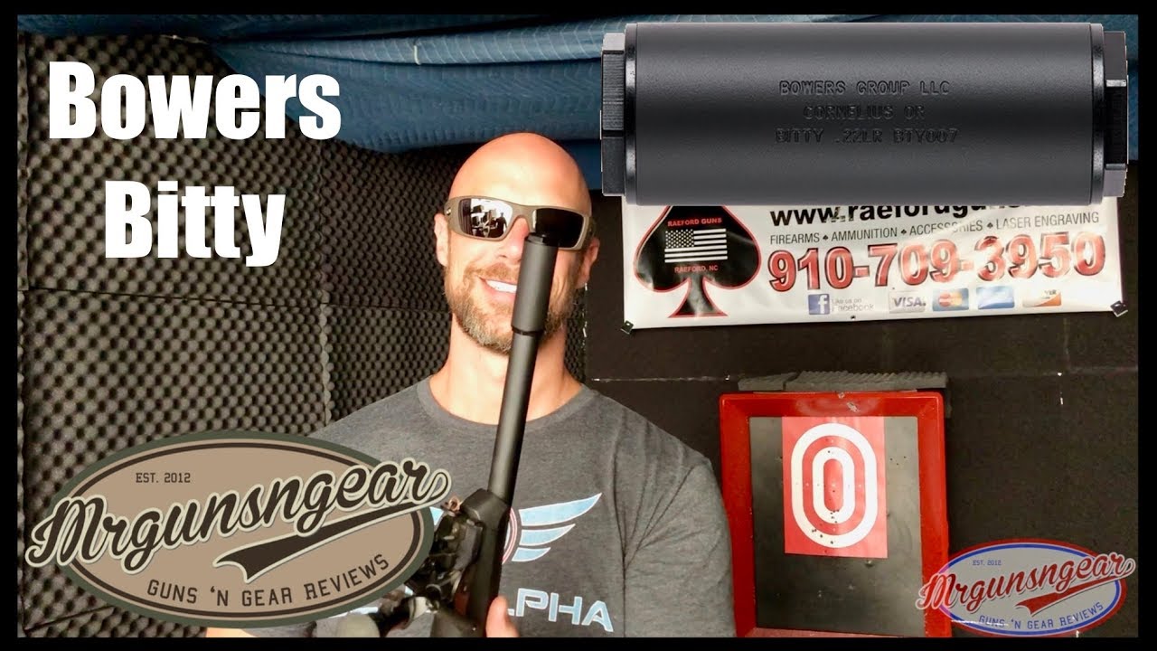 Bowers Group 22LR Bitty Suppressor First Shots