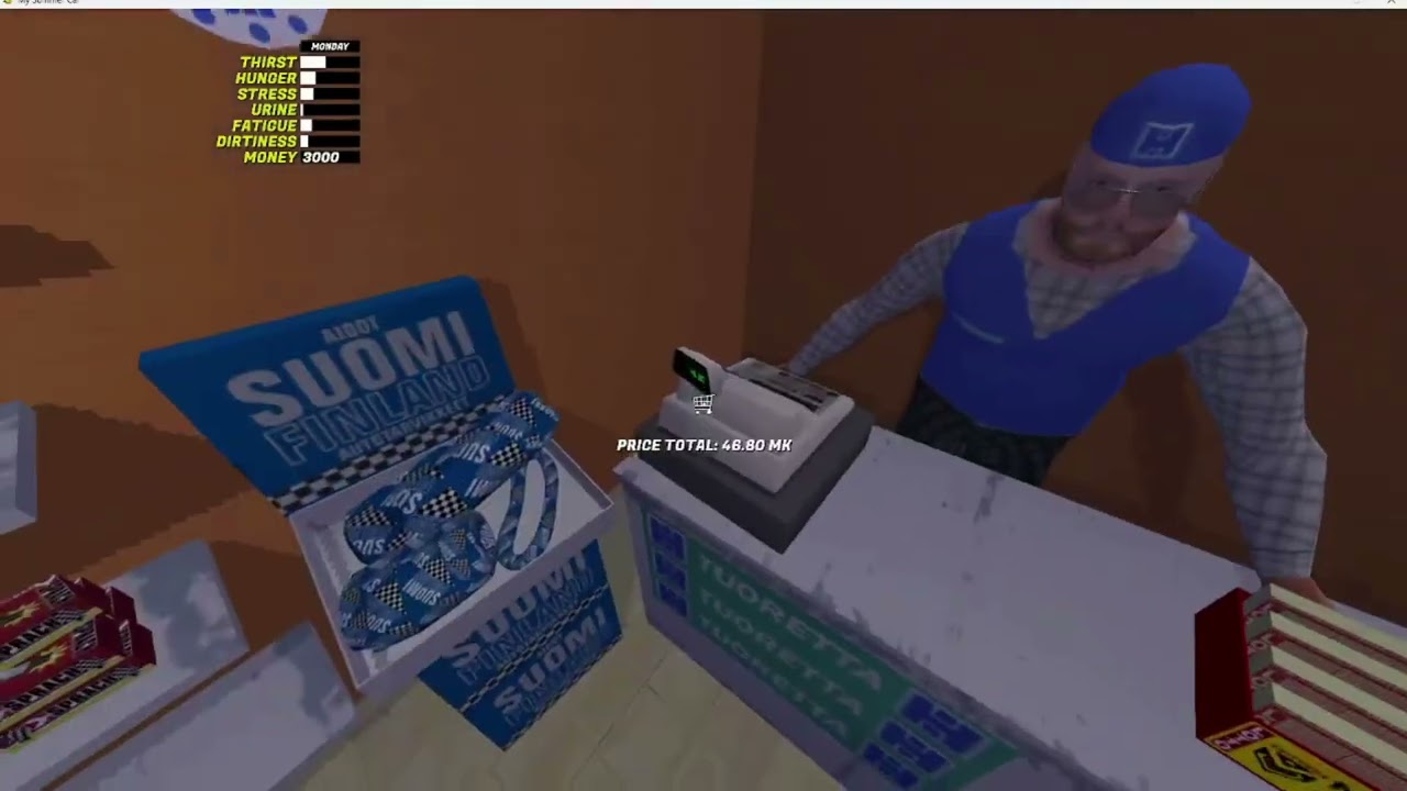 My Summer car ich fahre Motorat zu Stadt und Zu Rück nach hause  #1 0