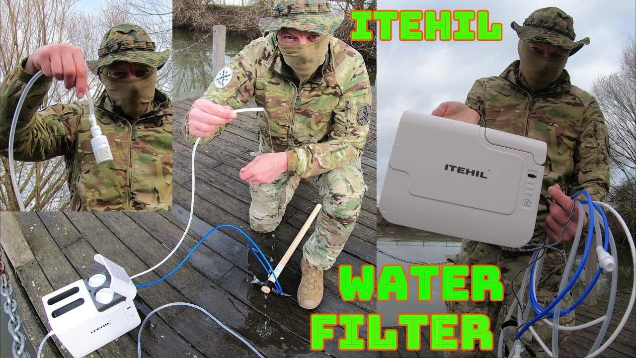 ITEHIL PORTABLE RO (REVERSE OSMOSIS) WATER FILTRATION SYSTEM - USE: 