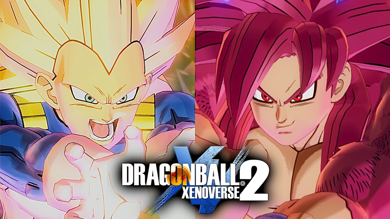 Dragon Ball Xenoverse 2 DAIMA DLC - SS4 Goku & SS3 Vegeta Moveset & Skills Showcase (4K 60FPS)