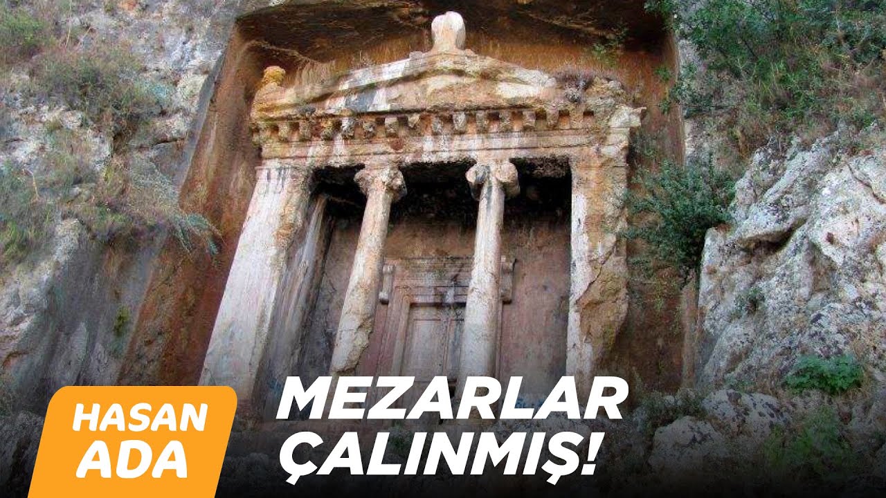 AMİNTAS KRAL MEZARLARINA GİRDİM -  KAYA MEZARLARI