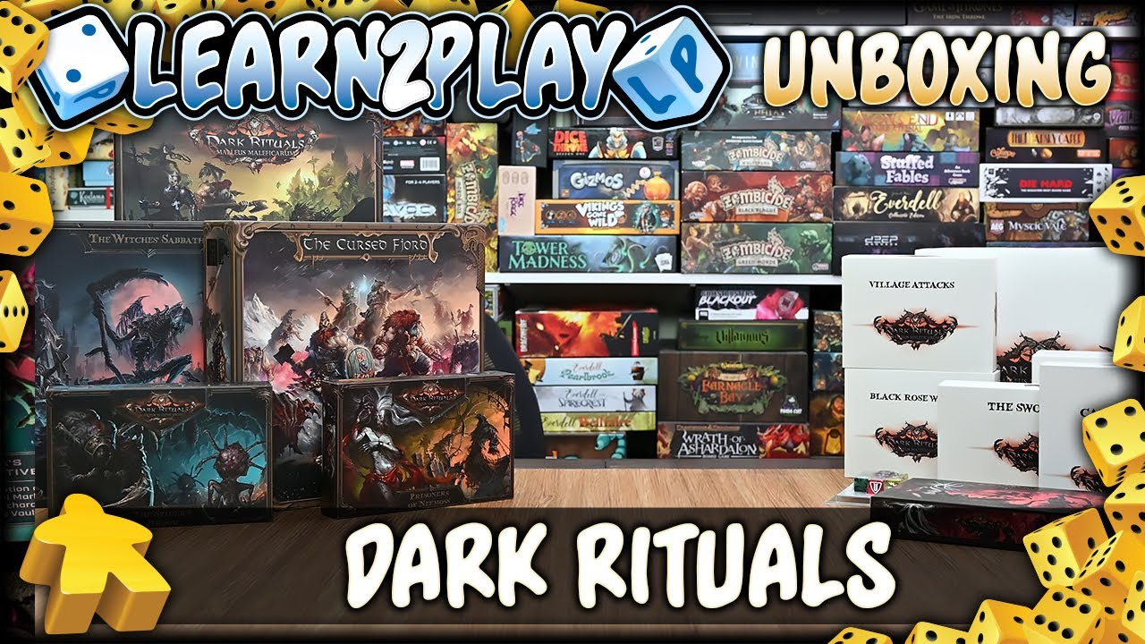 Научитесь играть в Unboxing Dark Rituals