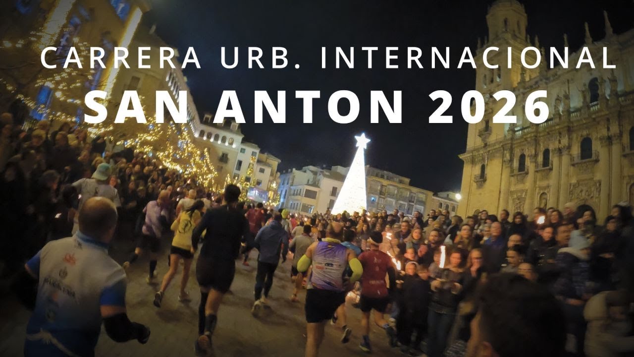 San Antón 2026 el 10k mas arropado por su gran público de Jaén