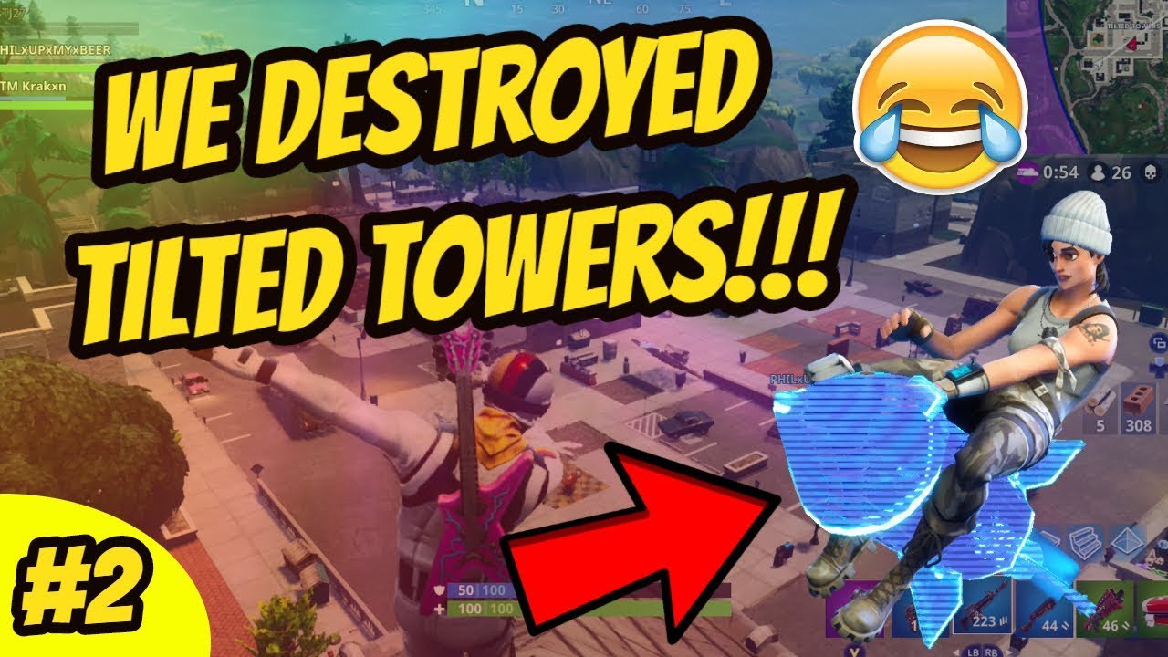 WE *DESTROYED* TILTED TOWERS!!! ft. ISTJ27 (Fortnite Gameplay and Funny Moments #2)