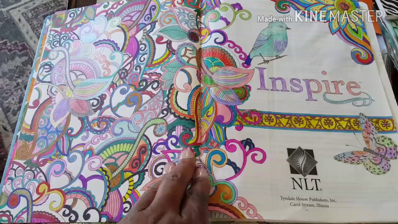 Bible Journaling haul / thru my Inspire Journal Bible