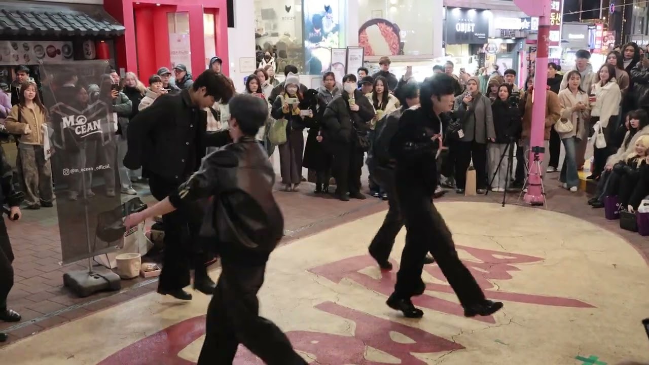 KPOP&JHKTV 4k]Mocean in hongdae kpopdance#THUNDERSEVENTEEN#모션 찬욱홍대케이팝댄스#선더
