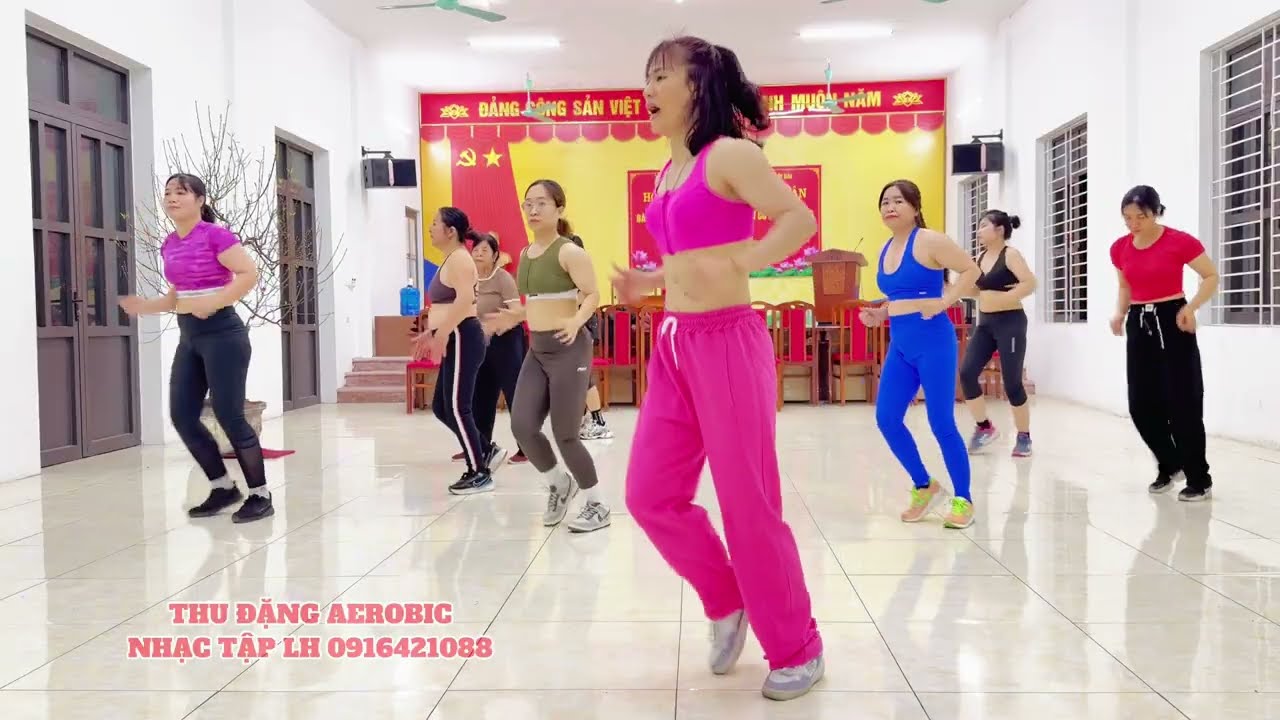 40p AEROBIC TỔNG HỢP TOÀN THÂN /#489/T03 /THU ĐẶNG AEROBIC