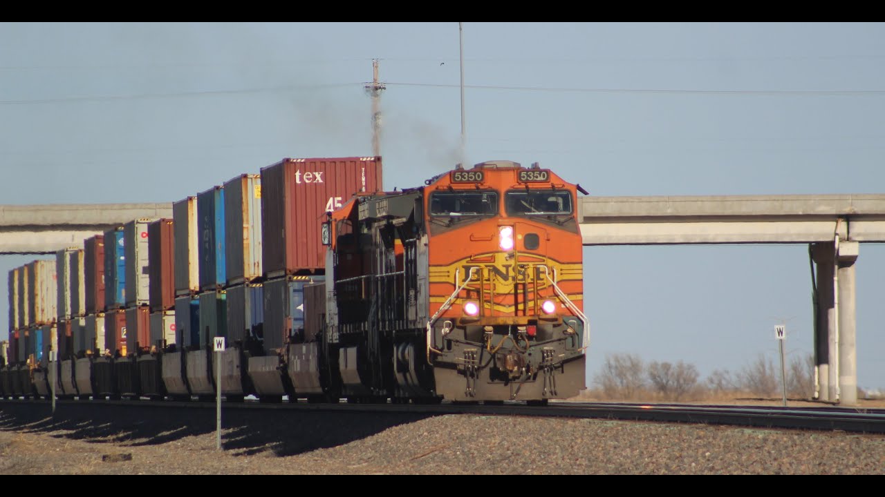 March Railfanning in Amarillo Texas w/ meets, friendly crews, and Warbonnets.