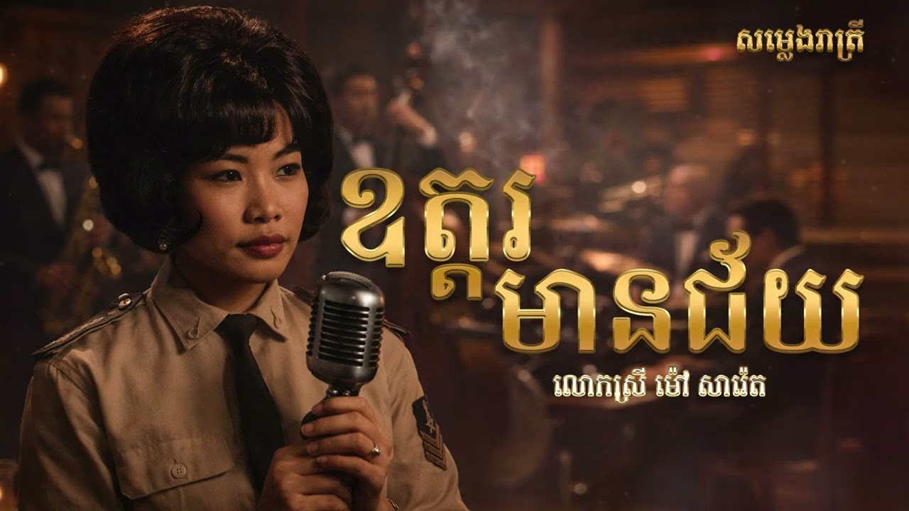 ឧត្តរមានជ័យ - Saxopone Cover - លោកស្រី ម៉ៅ សារ៉េត Relaxing Music