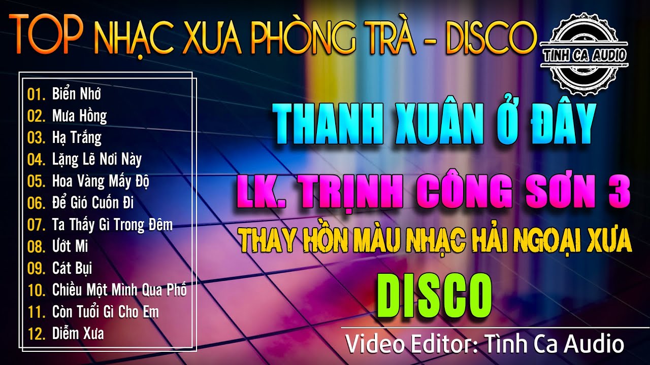 TRỊNH CÔNG SƠN - DISCO | THAY HỒN MÀU NHẠC HẢI NGOẠI XƯA - SÔI ĐỘNG | NGHE LÀ NGHIỆN