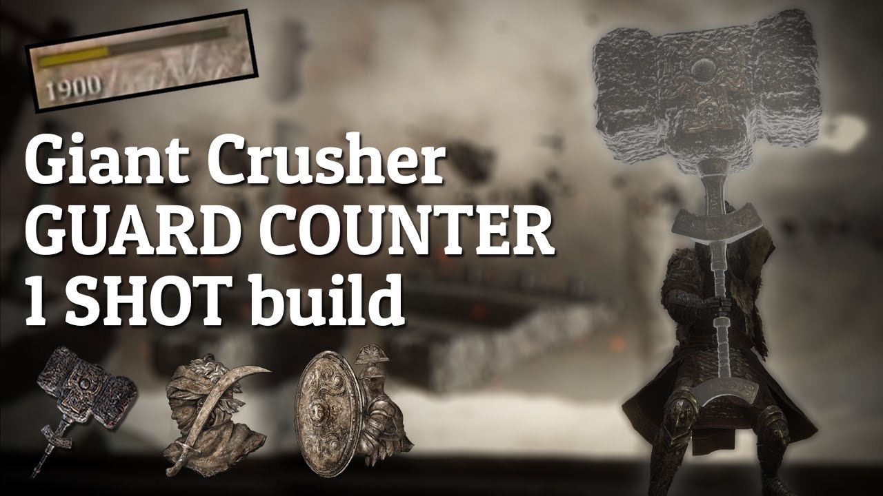 Giant Crusher GUARD COUNTER 1 SHOT build (This is hilarious)