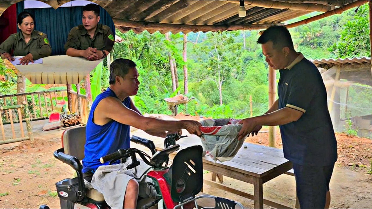Tuan was surprised when his father-in-law came to visit.