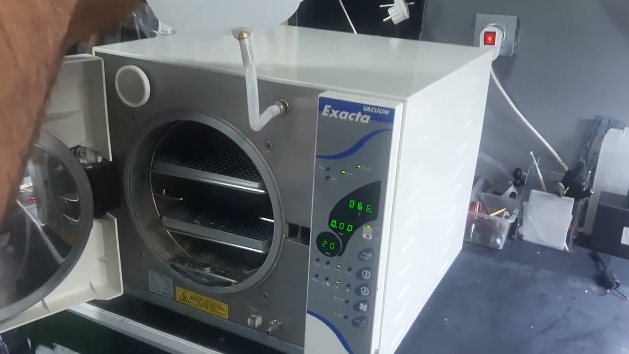 Exacta vakum otoklav cihazını kullanımı