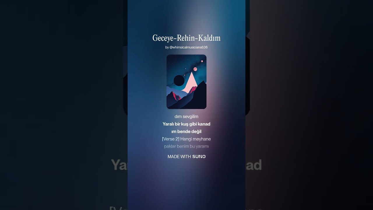 Geceye Rehin Kaldım