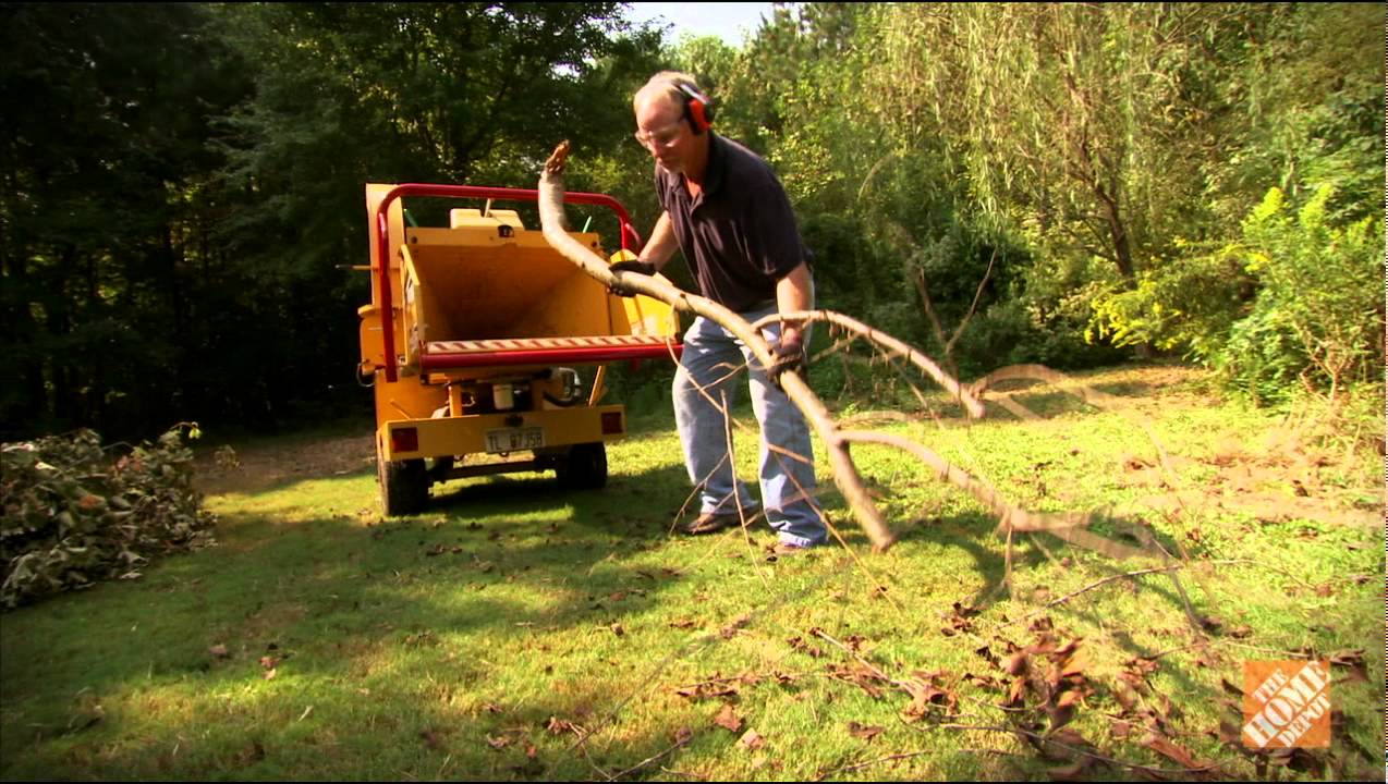 The Home Depot | Cómo Usar Una Trituradora De Madera
