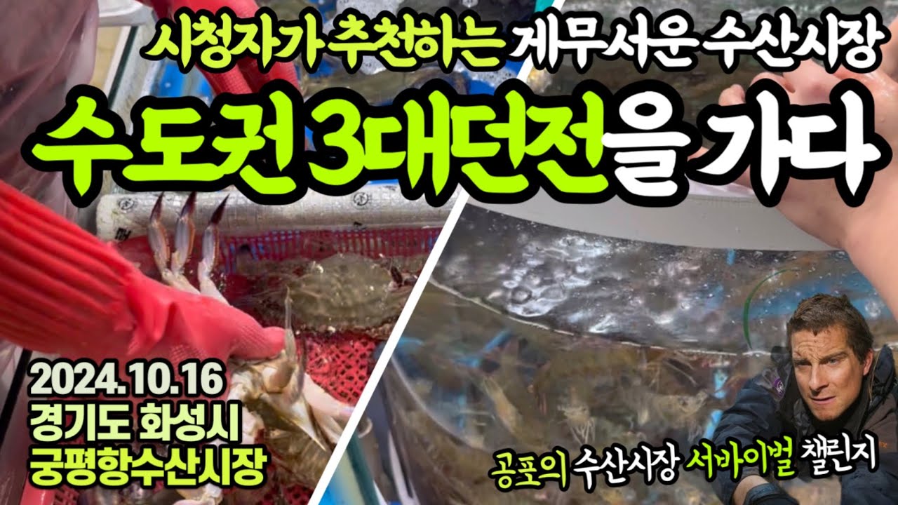 수도권 3대 던전?아니,대체 어떻길래?궁금해서 가 봤더니…🥲(악명높은 수산시장 ‘회생방안’,그리고 뜻밖의 17첩반상)