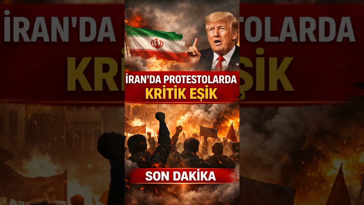 Iran Protests Reach Critical Point. Trump Açıklaması Sonrası İran’da Alarm.🌍🌍