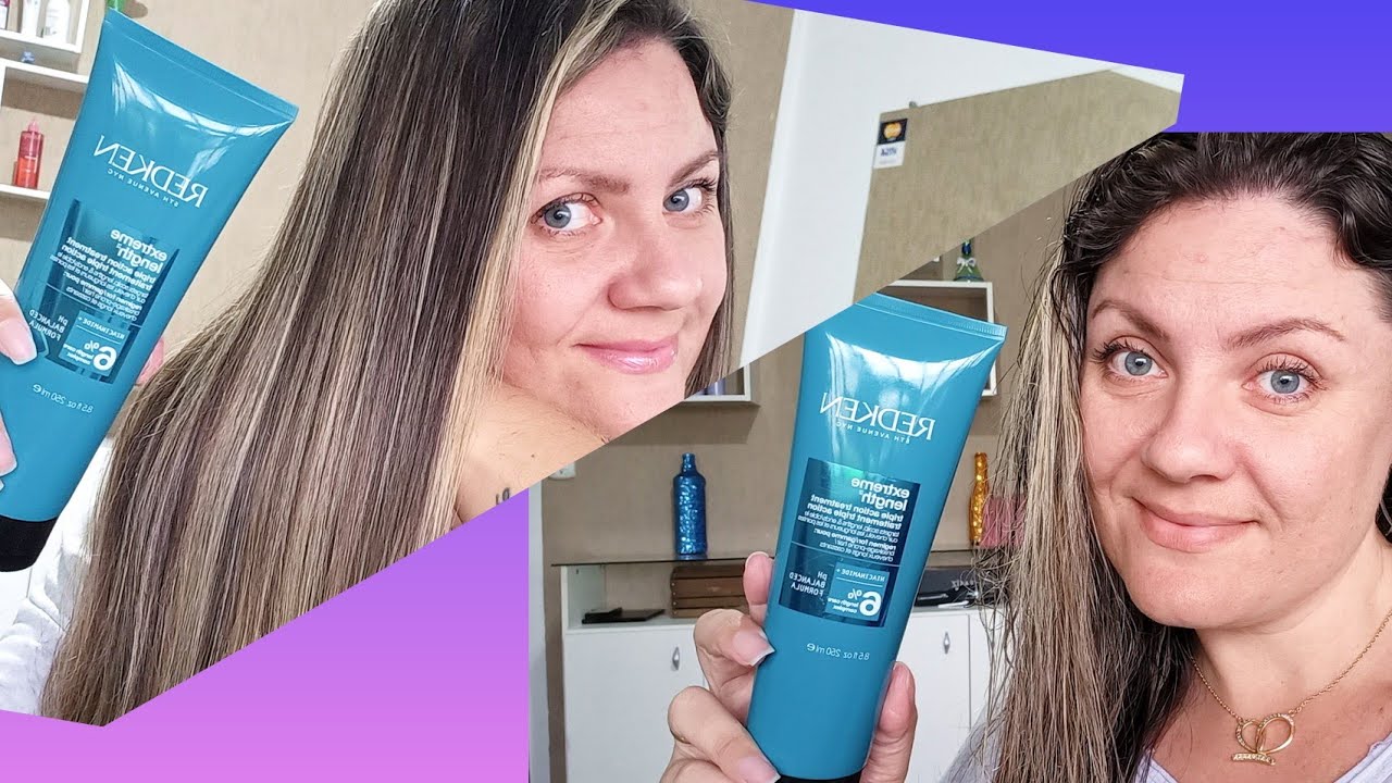 Novo Redken Extreme Lenght☆Agora seu couro cabeludo tb recebe tratamento #projetorapunzel #cabelos