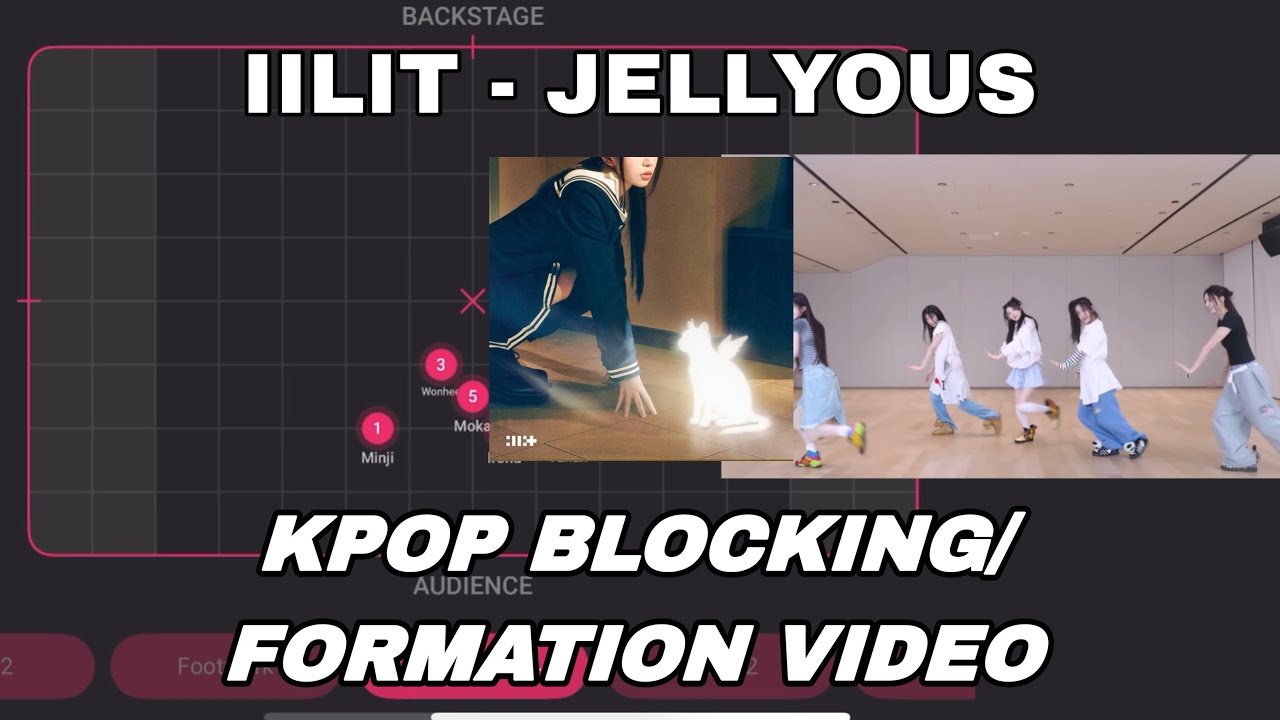 ILLIT - ‘JELLYOUS’ Formation Blocking/Dance Practice/Choreography Full Video