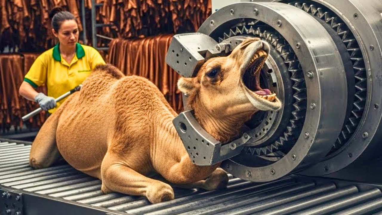 Shocking Reveal: How Camel Hides Are Processed for the Luxury Market