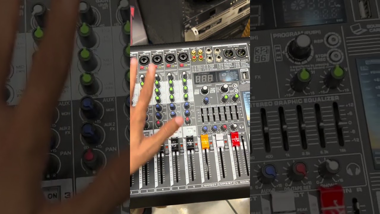 Power Mixer Firsclass FC-609PM ready stock boskuh!