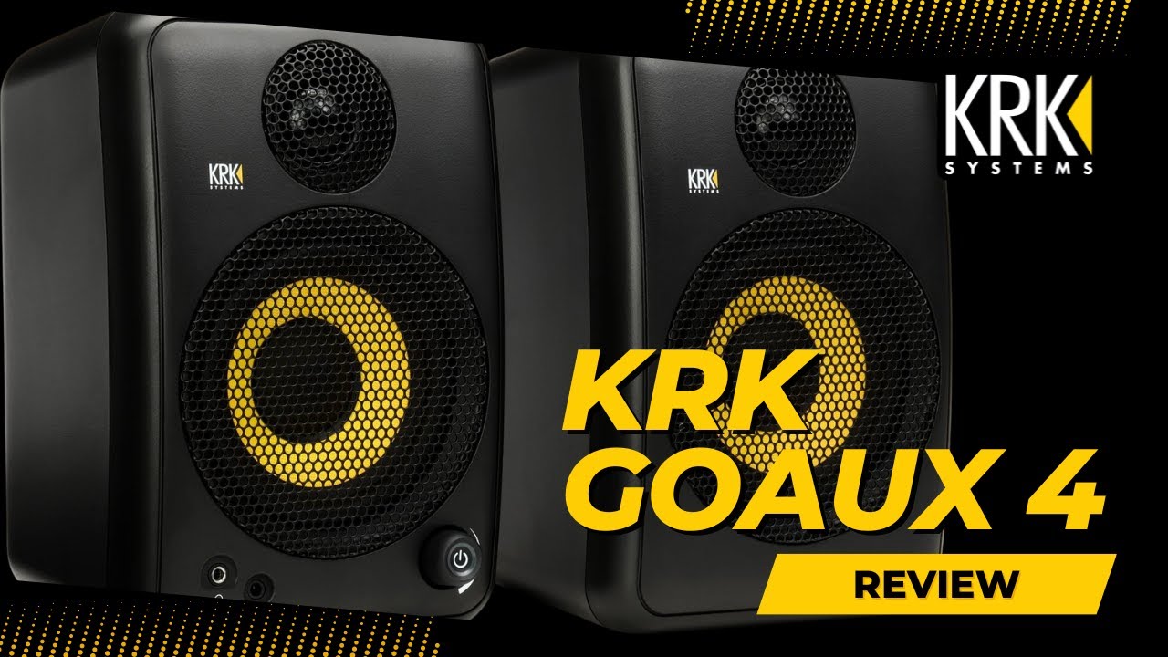 Обзор портативных студийных мониторов KRK GoAux 4