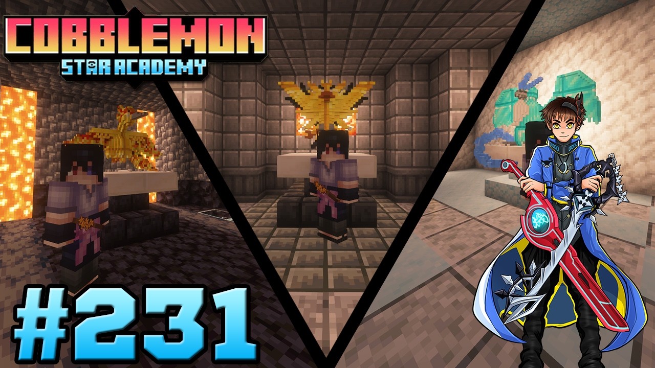 Cobblemon: Star Academy Playthrough with Chaos & the Lads part 231: Machamp Piggyback Ride