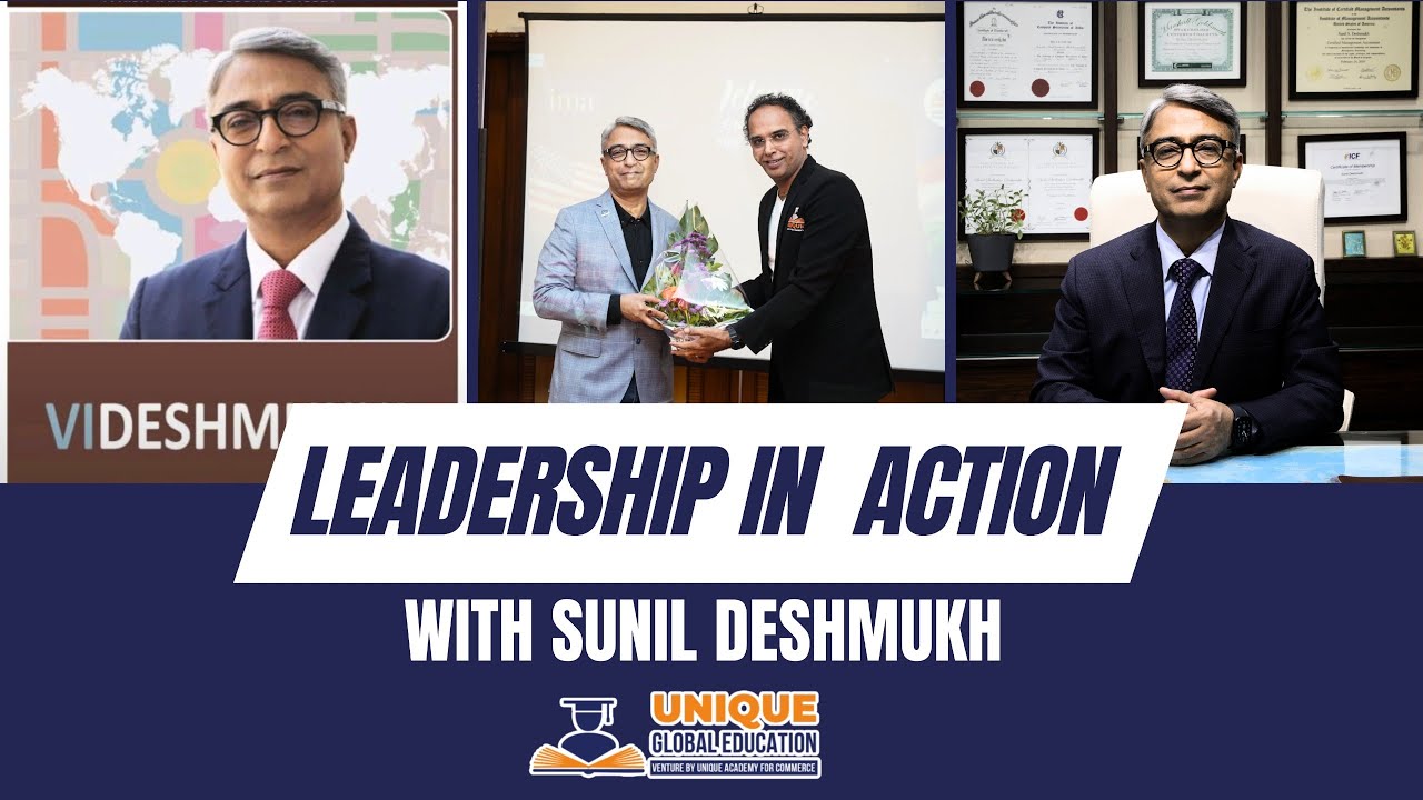 LIVE: Leadership in Action & Global Opportunities with IMA Global Chairperson Sunil Deshmukh