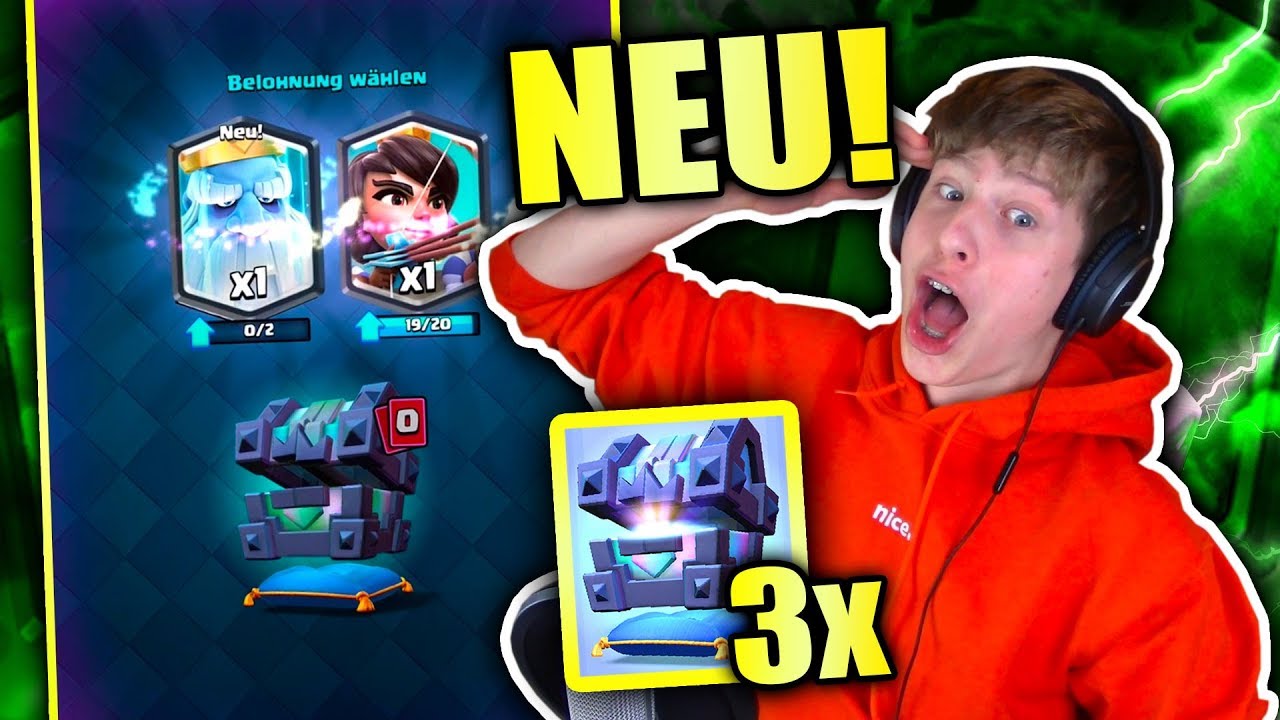 OMG! KÖNIGSGEIST - NEUE LEGENDÄRE KARTE freischalten! • Clash Royale deutsch