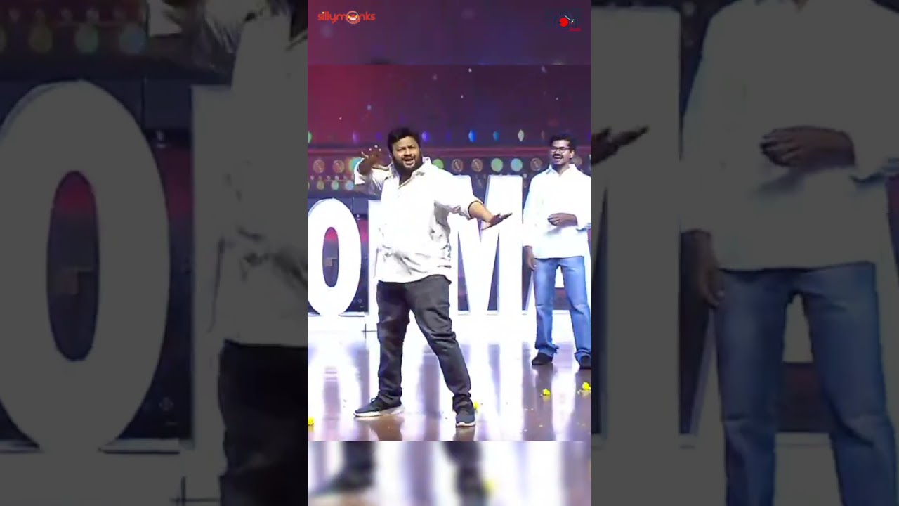 Director #KalyanShankar's dance 🥵 at Mad Square Success Event | Popper Stop Telugu