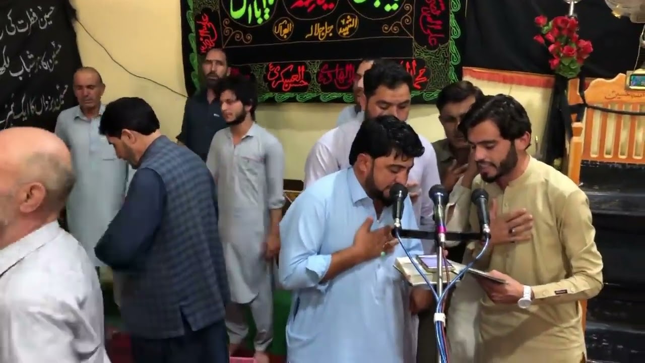 مصائب بمناسبت شہادت بی بی سکینہ (س)  امام بارگاہ شلوزان لرزر پاراچنار