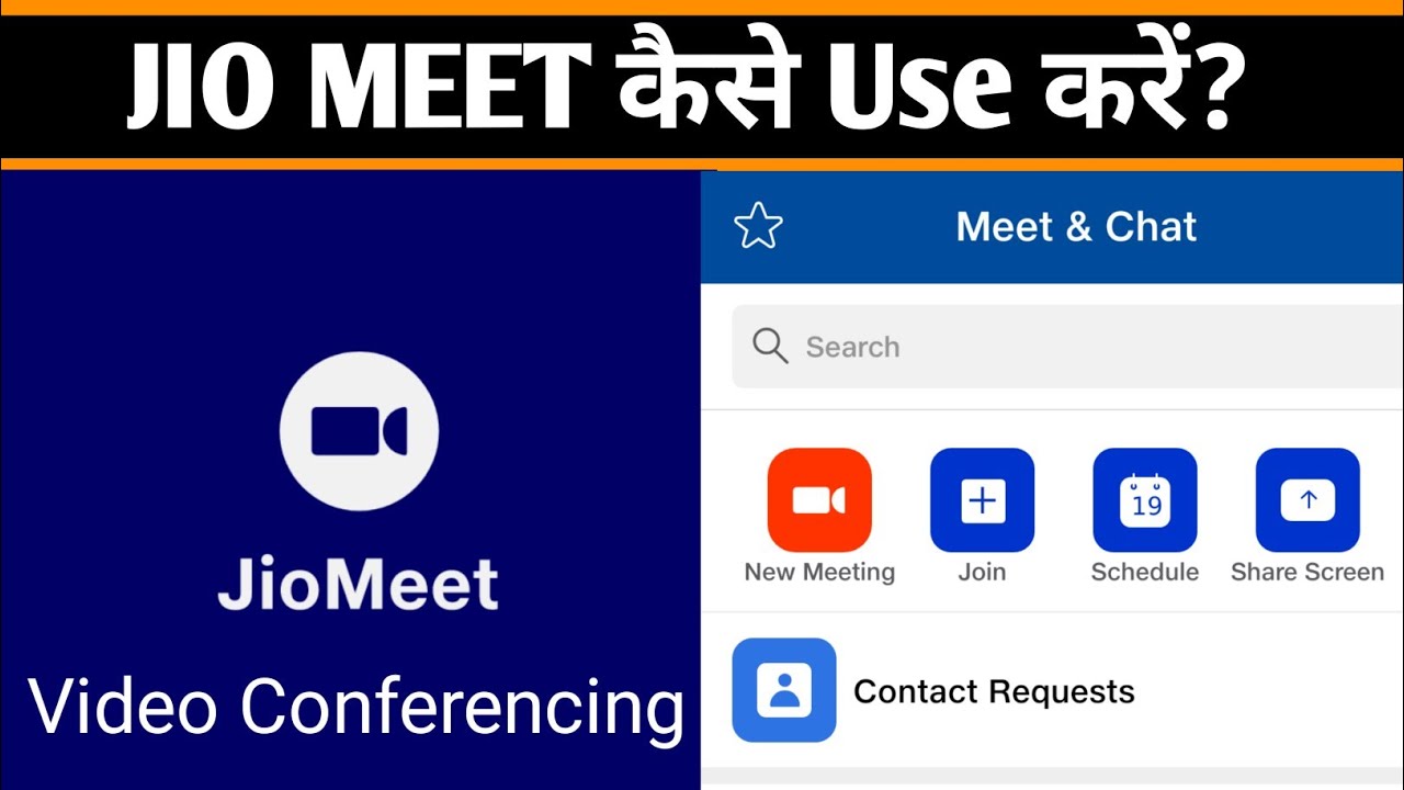 How to Use Jio Meet Video Calling App || Use Kren Jio Meet Indian video Conferencing App