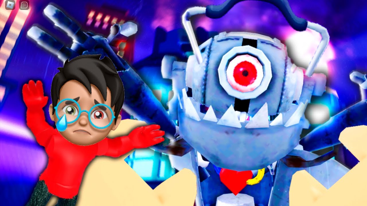 ESCAPA del ROBOT GIGANTE en ROBLOX SPEEDRUN